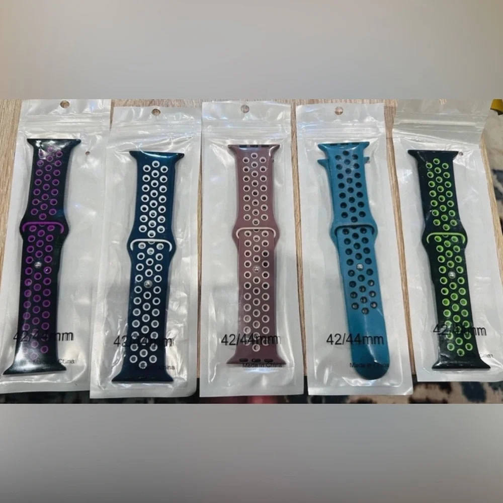 Apple Sport Bands for Watch Blue and Brown